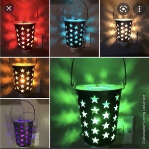 Scentsy Seeing Stars warmer NEW in box with Cloudberry AND Lemon 🍋 Lime 🍋‍🟩